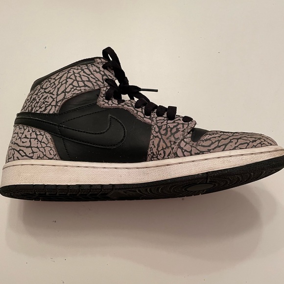 Air Jordan 1 retro high black elephant used - Picture 3 of 5